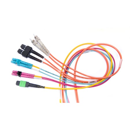 Belden FIBER PC, OM4, 1M, 2F, LC-ST FP4LDST001M